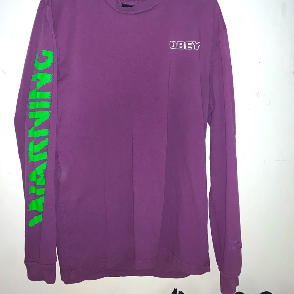Obey Long Sleeved Shirt